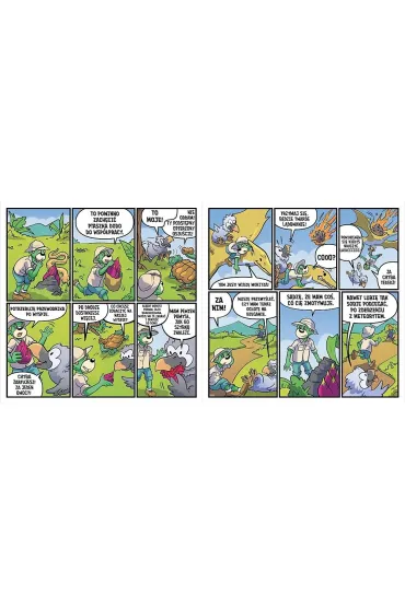 Komiks Spy Guy. Dinozaury - Katarzyna P�o�ska