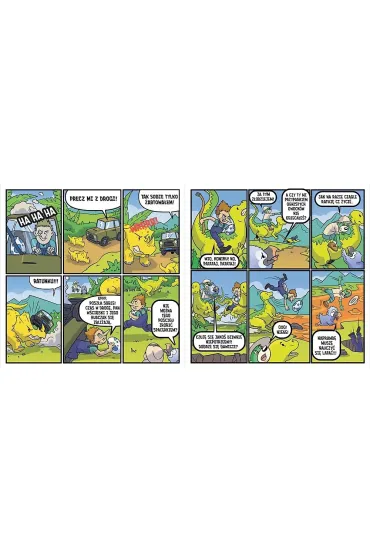 Komiks Spy Guy. Dinozaury - Katarzyna P�o�ska