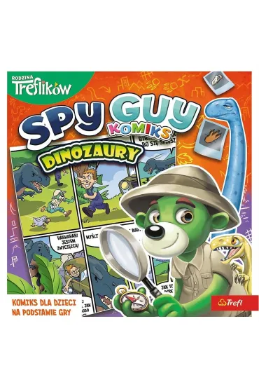Komiks Spy Guy. Dinozaury - Katarzyna P�o�ska