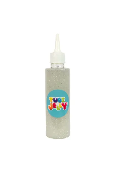 �elowy p�yn Tubi Jelly - brokatowy srebrny Tuban