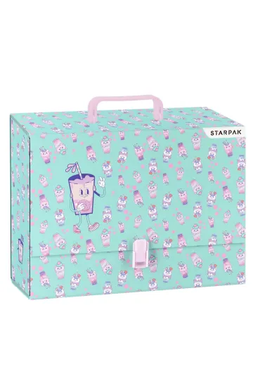 Starpak Teczka z r�czk� A4 Bubble Tea 95mm