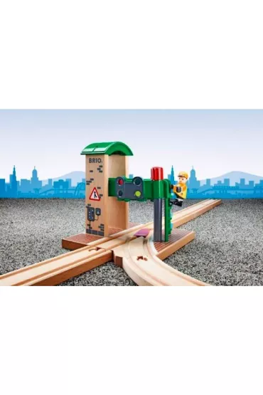 Zwrotnica z sygnalizacj� Brio