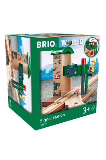 Zwrotnica z sygnalizacj� Brio
