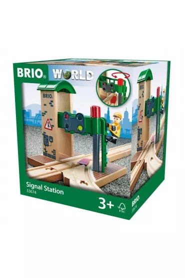 Zwrotnica z sygnalizacj� Brio