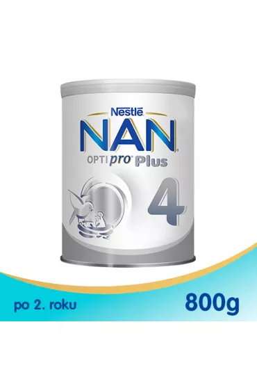Nestle Nan Optipro Plus 4 Produkt na bazie mleka junior dla dzieci po 2. roku 800 g