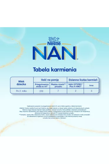 Nestle Nan Optipro Plus 4 Produkt na bazie mleka junior dla dzieci po 2. roku 800 g