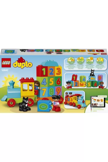 LEGO DUPLO Poci�g z cyferkami 10847