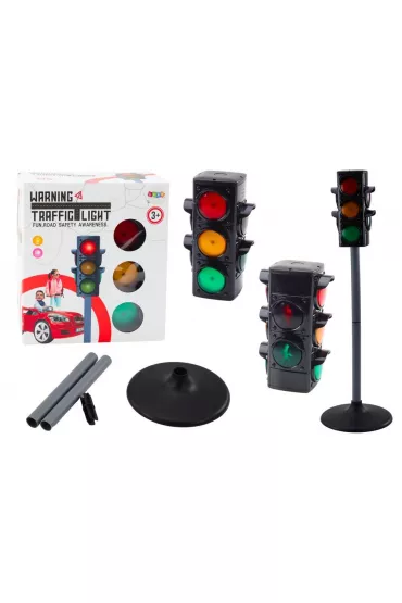 Sygnalizator �wietlny z d�wi�kiem LeanToys