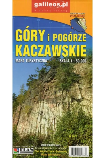 G�ry i Pog�rze Kaczawskie. Mapa turystyczna 1:50 000