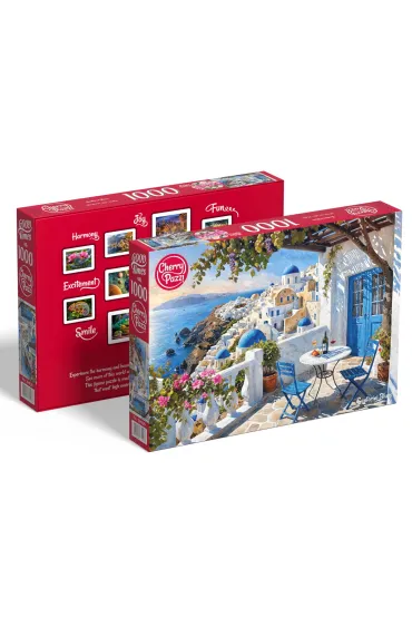 Puzzle 1000 el. Santorini Blues CherryPazzi