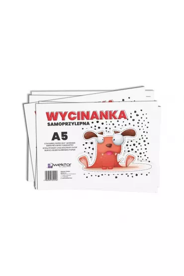 Wektor Wycinanka samoprzylepna A5 10 szt.