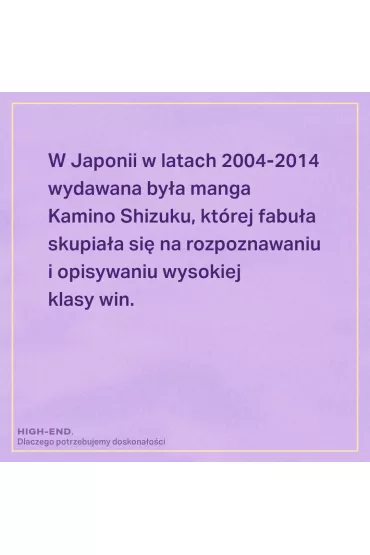 High-end. Dlaczego potrzebujemy doskona�o�ci - Bartosz  Pacu�a