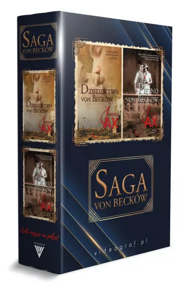 Pakiet Saga von Beck�w. Tomy 1-2: Dziedzictwo von Beck�w, Pi�tno von Beck�w - Joanna Jax
