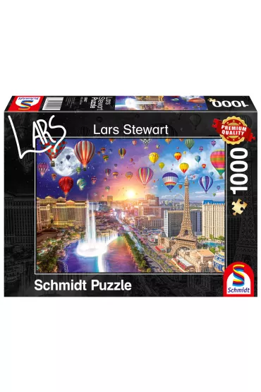 Puzzle 1000 el. Las Vegas Schmidt - Stewart  Lars