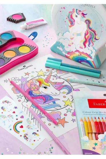 Faber-Castell Kredki grip 2001 edycja jednoro�ec 13 szt.