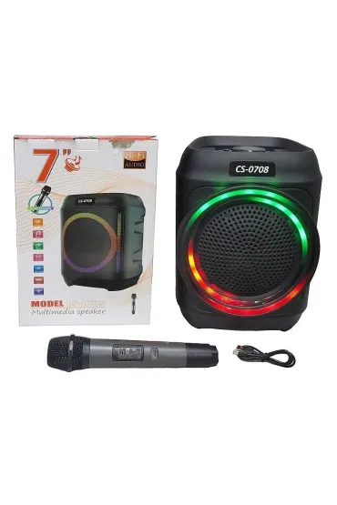 Adar G�o�nik Bluetooth z mikrofonem karaoke USB