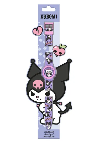 Zegarek cyfrowy KE02 ECO Kuromi KU00002
