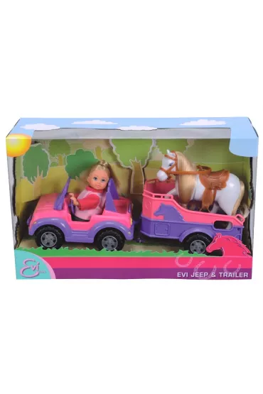 Lalka 12 cm Evi Jeep Przewo�nik SIMBA 105737460