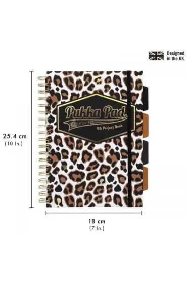 Pukka Pad Pukka Project Book Wild B5 linia 100 kartek 2 szt.