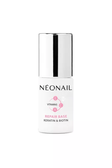 NeoNail Baza hybrydowa Keratin & Biotin 7.2 ml
