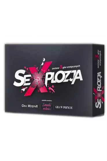 Sexplozja - zestaw 3 gier erotycznych Grammi