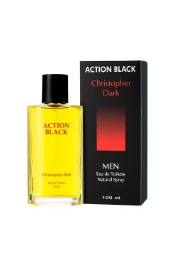 Christopher Dark Action Black Men woda toaletowa spray 100 ml