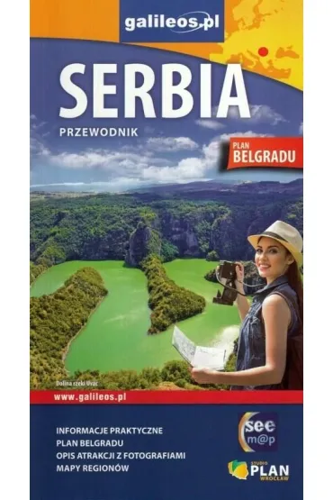 Serbia. Przewodnik Plan Belgradu