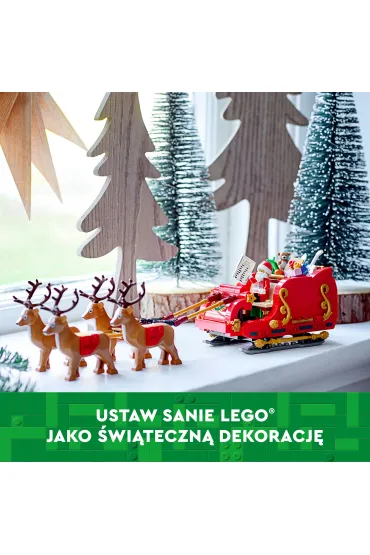 LEGO Iconic Sanie �wi�tego Miko�aja 40499