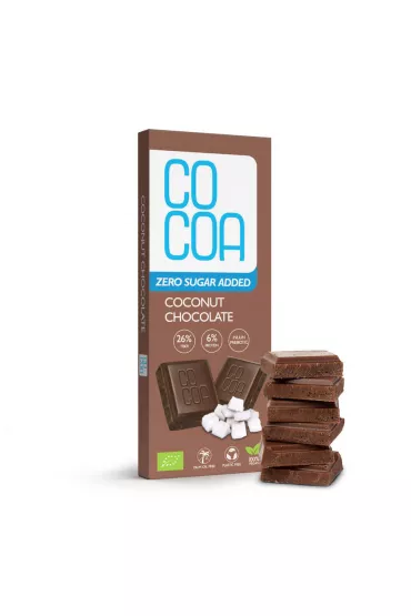 Cocoa Czekolada kokosowa 40 g Bio