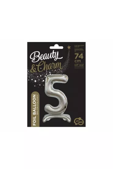 Godan Balon foliowy B&C Cyfra stoj�ca 5 BC-ASS5 74 cm