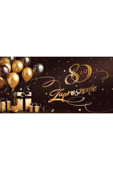 AbCard Zaproszenie na 50 Urodziny Z197 (5 szt)