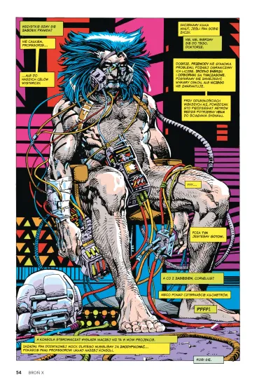 Wolverine. Bro� X - Barry  Windsor-Smith