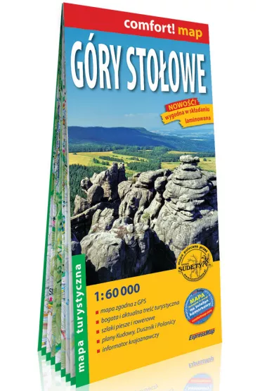 G�RY STO�OWE MAPA TURYSTYCZNA LAMINAT 2018