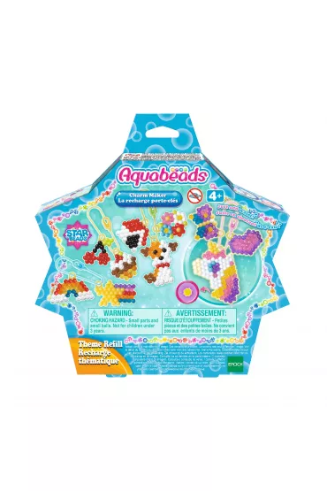 Aquabeads Koraliki Gwiazdki czaruj�ce zawieszki zestaw uzupe�niaj�cy Epoch