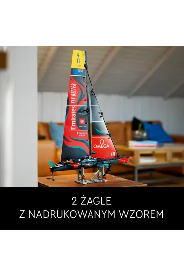 YN　パールホワイト LEGO Technic Jacht Emirates Team New Zealand AC75, Zestaw