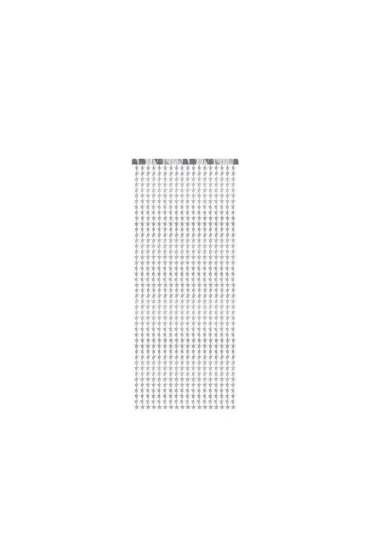 PartyDeco Kurtyna Gwiazdki srebrna 100x245 cm