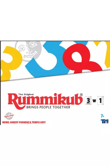 Rummikub 3w1 Tm Toys