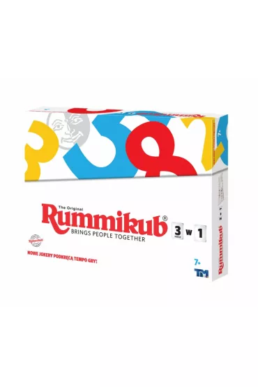 Rummikub 3w1 Tm Toys