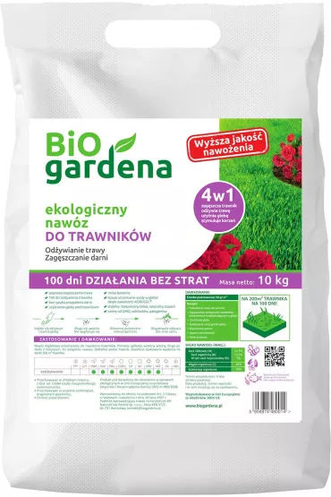 Bio Gardena Naw�z do trawnik�w Eco 10 kg