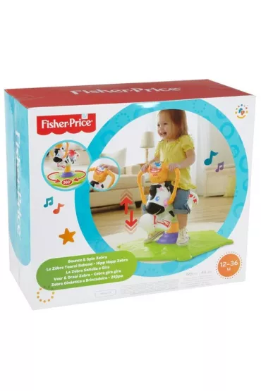 Fisher-Price Zebra skoczek rodeo K0317 Mattel