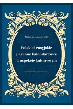 eBook Polskie i rosyjskie paremie kalendarzowe w aspekcie kulturowym pdf
