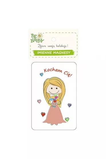 Be-Happy Gifts Magnes na lod�wk� Kocham Ci�!
