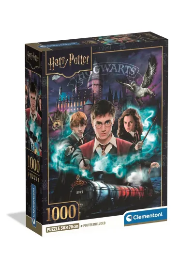 Puzzle 1000 el. Compact Harry Potter Clementoni