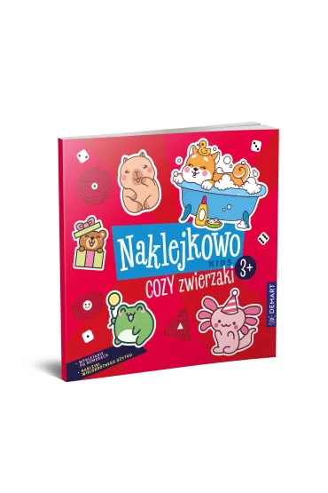 Naklejkowo Kids 3+. Cozy zwierzaki - Anna Borchard, Monika  Niewielska