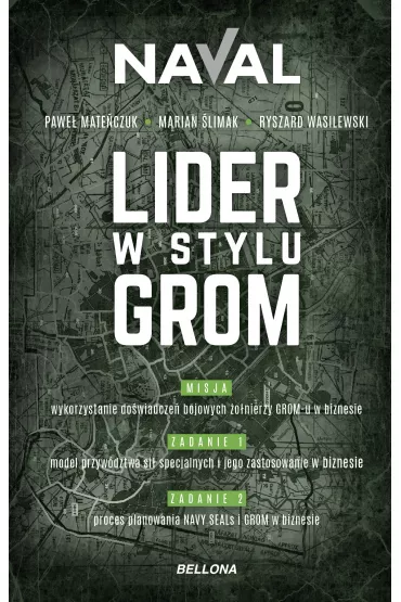 eBook Lider w stylu GROM mobi epub - Naval, Ryszard Wasilewski, Marian  �limak