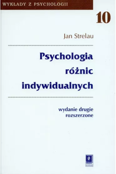 Psychologia r�nic indywidualnych t.10 - Jan Strelau