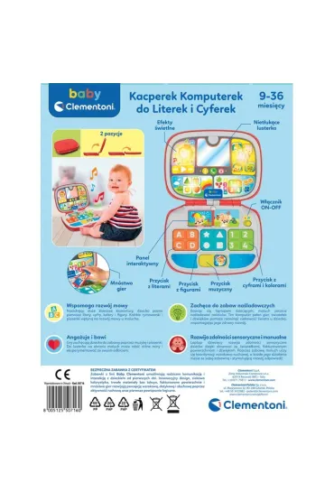Kacperek komputerek Clementoni