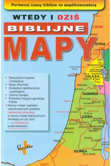 Wtedy i dzi�.Biblijne mapy