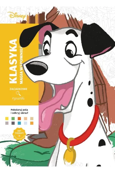 Art therapy. Kolorowanka antystresowa. Disney. Klasyka. Magia wspomnie�. Zagadkowe rysunki - Edouard Vauthey, Laetitia Sala