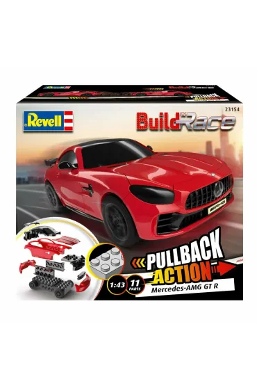 PROMO Zbuduj i jed�. Mercedes AMG GT R czerwony 23154